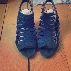 Short bootie type heels